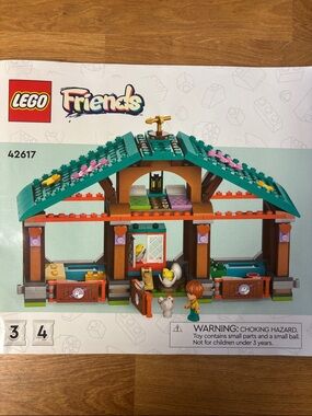 Lego Friends Teal, Brown & Pink Horse Stable Playset